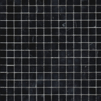 Мозаїка з мармуру D-CORE ZM-8816M Nero Marquina 20x20x4 (305x305) мм глянцева на сітці