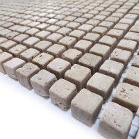 Мозаїка Vivacer N38 Ivori Travertine Tumbled