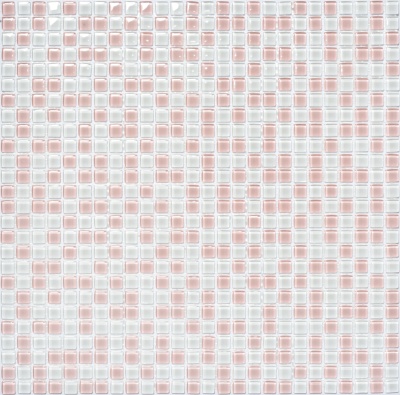 Мозаїка керамічна Kotto Ceramica GM 410001 C2 White/Pink w 300 х 300 х 4 ( 10 х 10 )