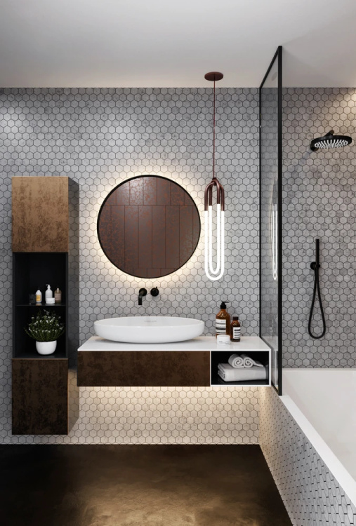 Мозаїка керамічна Kotto Ceramica HEXAGON HP 6010 Мат 295 х 295 х 9