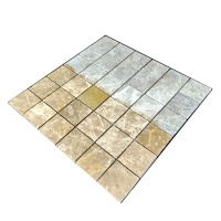 Мозаика из мрамора Матовая МКР-3СН (47x47) Emperador Light D