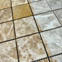 Мозаика из мрамора Матовая МКР-3СН (47x47) Emperador Light D