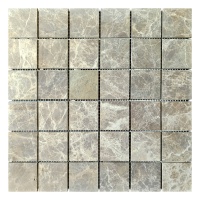 Мозаика из мрамора Матовая МКР-3СН (47x47) Emperador Light D