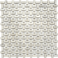 Мозаїка з керамограніту Kotto Ceramica MI7 10200502C Grigio Freddo 300x300х10 (прямокутник 10x20)
