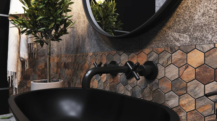 Мозаїка керамічна Kotto Ceramica HEXAGON HP 6011 Мат 295 х 295 х 9