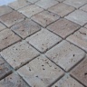Мозаїка з травертину Матова МКР-3СВА (47x47) Travertine Classic