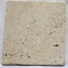 Плитка з травертину Classic Light Tumbled 1,2х20,3х20,3 см, бежева із зістареною поверхнею Антик Standart