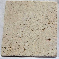 Плитка з травертину Classic Light Tumbled 1,2х20,3х20,3 см, бежева із зістареною поверхнею Антик Standart