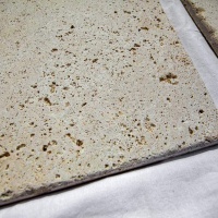 Плитка з травертину Classic Light Tumbled 1,2х20,3х20,3 см, бежева із зістареною поверхнею Антик Standart