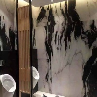 Panda White, Мраморный слэб (сляб) 18мм