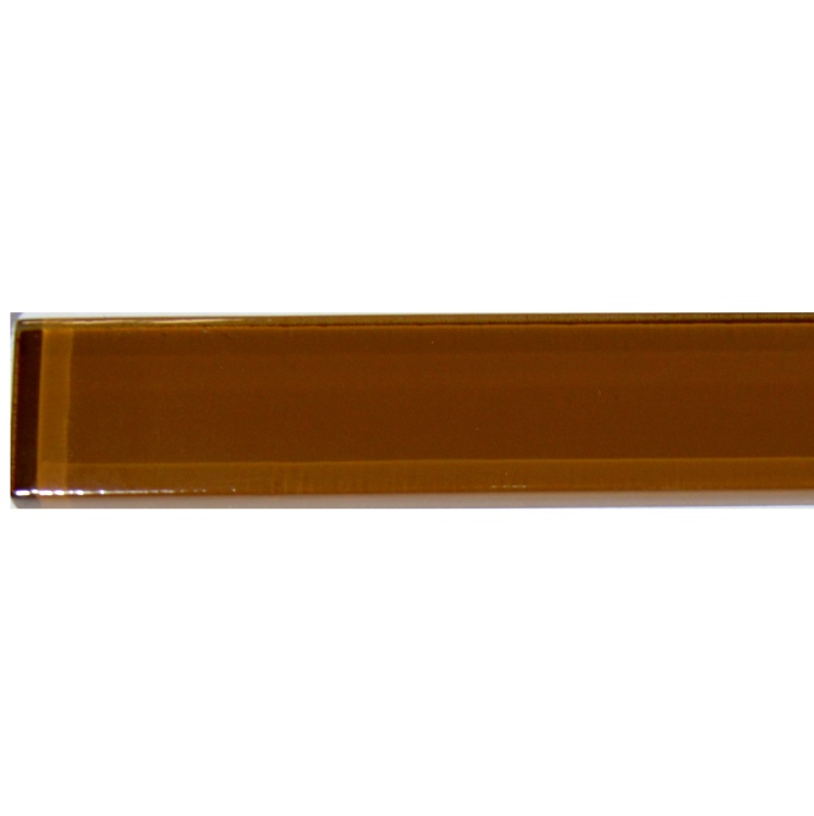 Фриз скляний Kotto Ceramica GF 9014 brown white 25 х 900 х 8