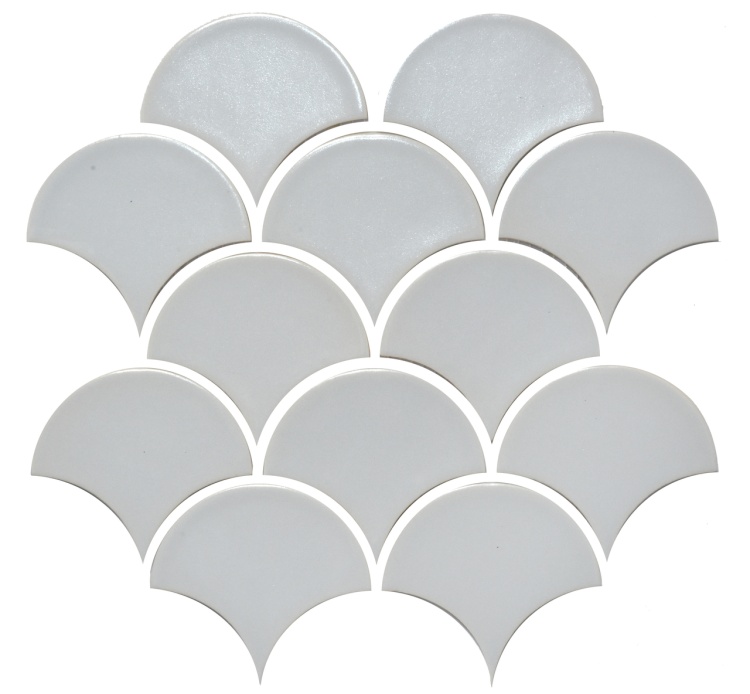 Мозаика керамическая Kotto Ceramica SCALES SC 6001 Flora Grey 240 x 240 x 9 ( 0,037 m.2 )