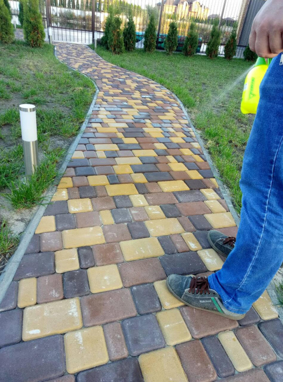 Просочення захисне Bausto FOB-F7 5л волого брудовідштовхувальне гідрофоб для бетону каменю цегли