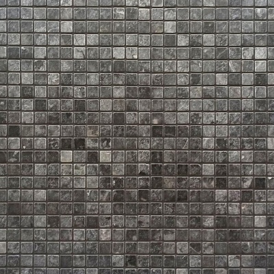 Чорна мармурова мозаїка матова МКР-2СВ 195