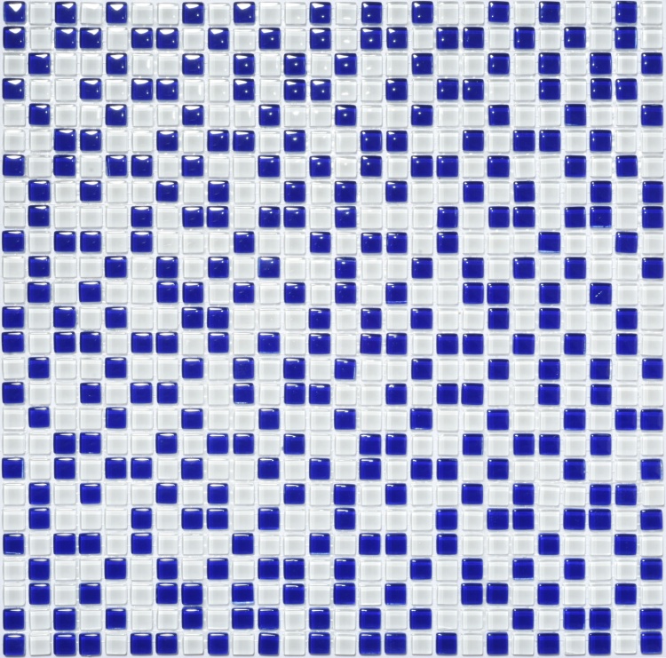Мозаика керамическая Kotto Ceramica GM 410006 C2 Cobalt d/White 300 х 300 х 4   ( 10 х 10 )
