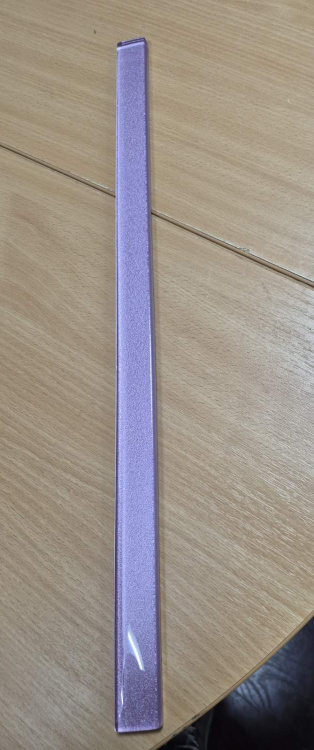 Фриз стеклянный Kotto Ceramica GF 5028 pink pearl  25 х 500 х 8