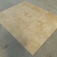 Плитка з травертину Classic Light Filled and Honed 1,2 х30, 5х61 см, бежева матова заповнена шліфована Standart