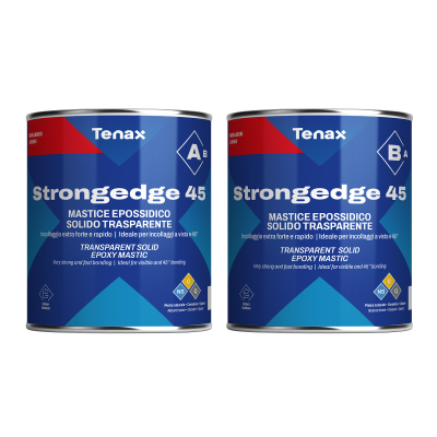 Прозорий епоксидний клей для каменю StrongEdge 45 A+B (1+0.5 л) Tenax