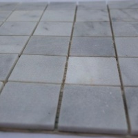 Мозаика из мрамора Полированная МКР-3П (47x47) White BI