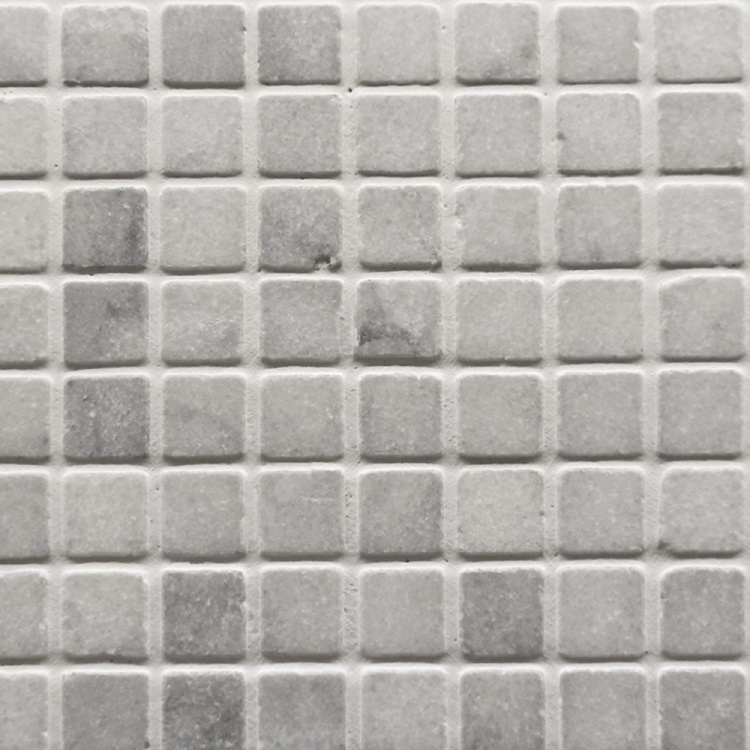Белая мозаика из мрамора МКР-2СВ 234