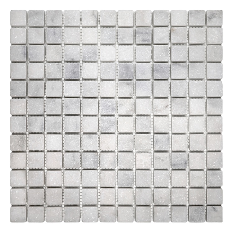 Біла мозаїка з мармуру МКР-2СВ 234