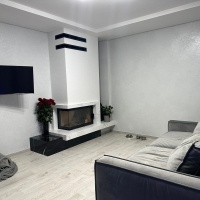 Портал для камина Bravo Техно-2 Volakas + Nero Marquina мрамор белый/черный угловой