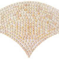 Мозаика из керамогранита Kotto Ceramica MI7 K060201 Italian Fan Ambra/Solare/Beige/Salino 0,084 м2