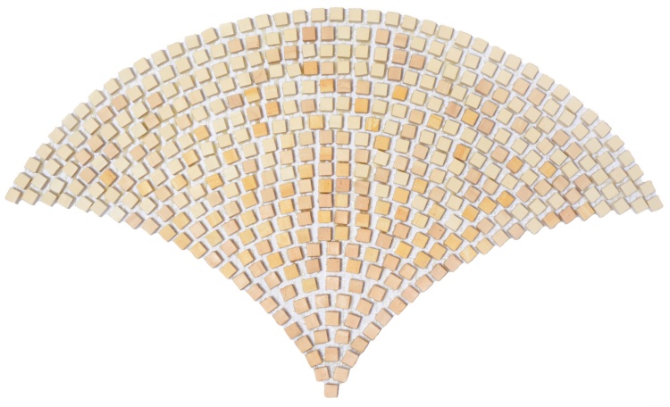 Мозаика из керамогранита Kotto Ceramica MI7 K060201 Italian Fan Ambra/Solare/Beige/Salino 0,084 м2