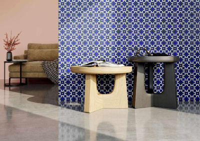 Мозаика керамическая Kotto Ceramica GMК 410001 P3 Cobalt d/White/Honey m 289х289х4 (10х10)