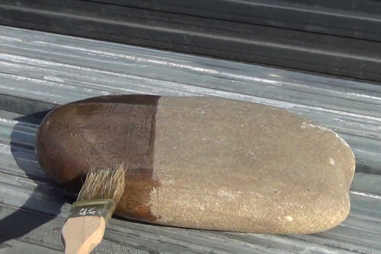 Просочення захисне Bausto Black Stone 5л проти вологи бруду з мокрим ефектом для бетону цегли бруківки