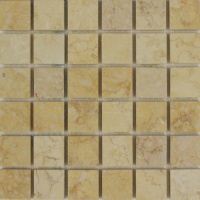 Мозаїка з мармуру Полірована МКР-2П (23x23) Sunny Mix
