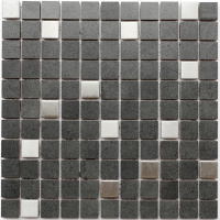 Мозаїка керамічна Kotto Ceramica СМ 325027 C2 graphite/metal mat ) 300 х 300 х 8 ( 25 х 25 )