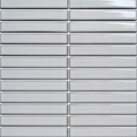 Мозаика из керамогранита Mozaico de Lux CL-MOS GTTA24200(BHZX01044) White