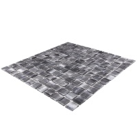 Мозаика стеклянная METALLIC SILVER AquaMo