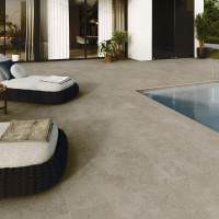 Сходинка з керамограніту Multistep Etna Beige бежева (14x1200x330 мм)