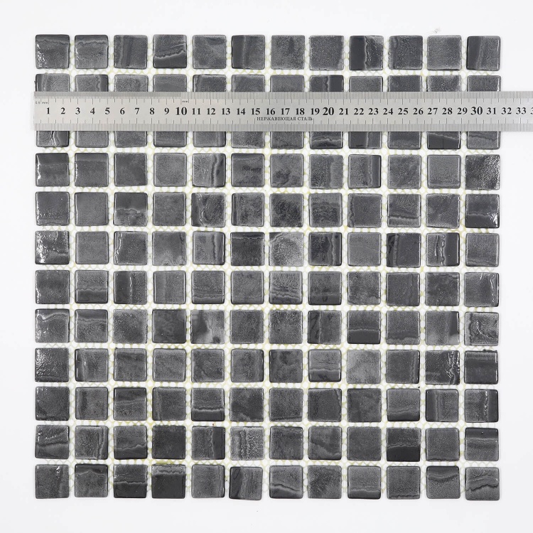 Мозаїка скляна CEMENTO GREY AquaMo