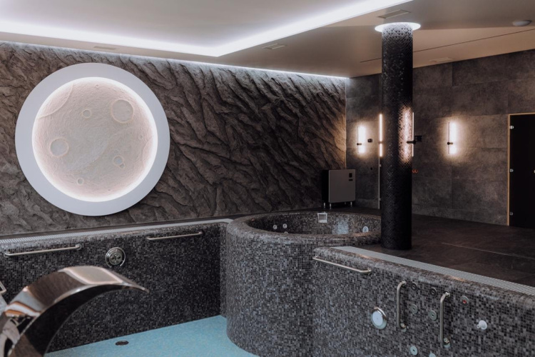 Мозаика стеклянная CEMENTO GREY AquaMo