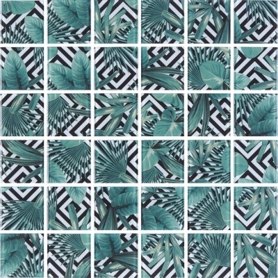 Мозаика стеклянная Kotto Ceramica GMP 0848023 С print 24  300 x 300 х 8   ( 48 х 48 )