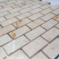 Мозаика из мрамора Полированная МКР-11П (47x23) Victoria Beige