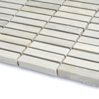 Мозаика из керамогранита Kotto Ceramica MI7 10500502C Grigio Freddo 300 x 300 х 10  ( прямоугольник 10 x 50 )