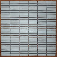 Мозаика из керамогранита Kotto Ceramica MI7 10500502C Grigio Freddo 300 x 300 х 10  ( прямоугольник 10 x 50 )