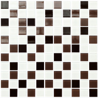 Мозаїка керамічна Kotto Ceramica GM 4011 C3 coffe d/coffe m/white 300 х 300 х 4 ( 25 х 25 )
