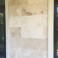 Плитка з травертину Light Brushed 1,2 х30, 5х61 см, бежева брашована Standart