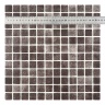 Скляна мозаїка PW25207 ANTI DARK BROWN