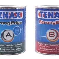 Суперпрозора рідкий епоксидний клей StrongEdge A + B (1 + 0,5 л) 1,5 кг TENAX