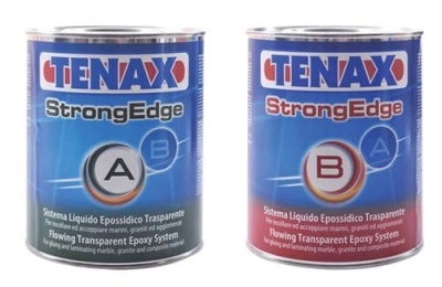 Суперпрозора рідкий епоксидний клей StrongEdge A + B (1 + 0,5 л) 1,5 кг TENAX