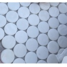 Мозаїка скляна V-MOS TGS3506YX-BY WHITE (35 мм) Mozaico De Lux
