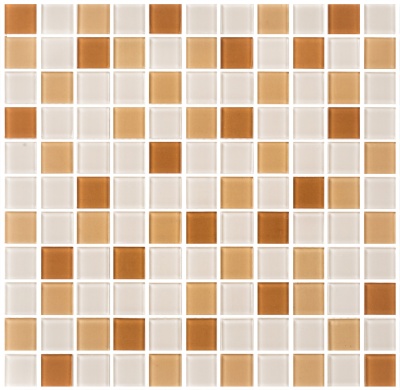Мозаика керамическая Kotto Ceramica GM 4016 C3 ochra d/beige m/beige w  300 х 300 х 4   ( 25 х 25 )