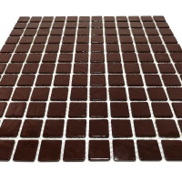 Мозаика из стекла MK25107 DARK BROWN