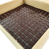 Мозаика из стекла MK25107 DARK BROWN